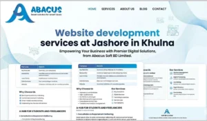 Website development services at Jashore in Khulna