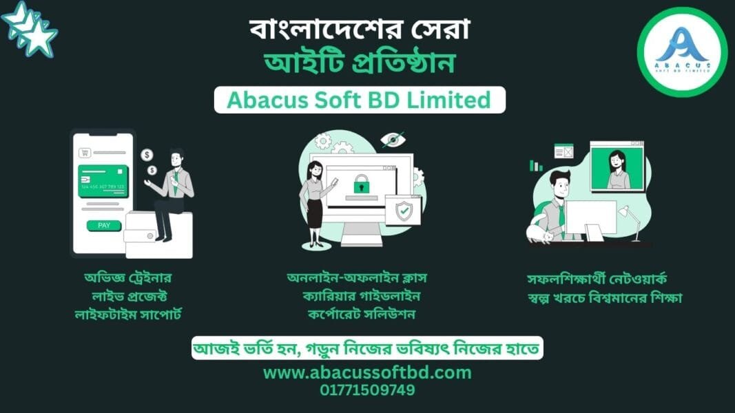 বাংলাদেশের সেরা আইটি প্রতিষ্ঠান: Abacus Soft BD Limited
