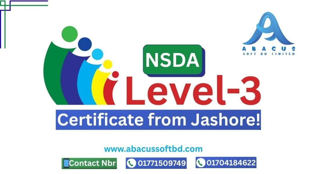 Get NSDA Level-3 Certificate from Jashore