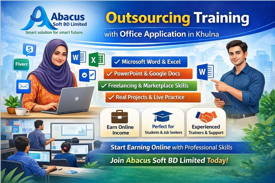 Best Outsourcing Training with Office Application in Khulna