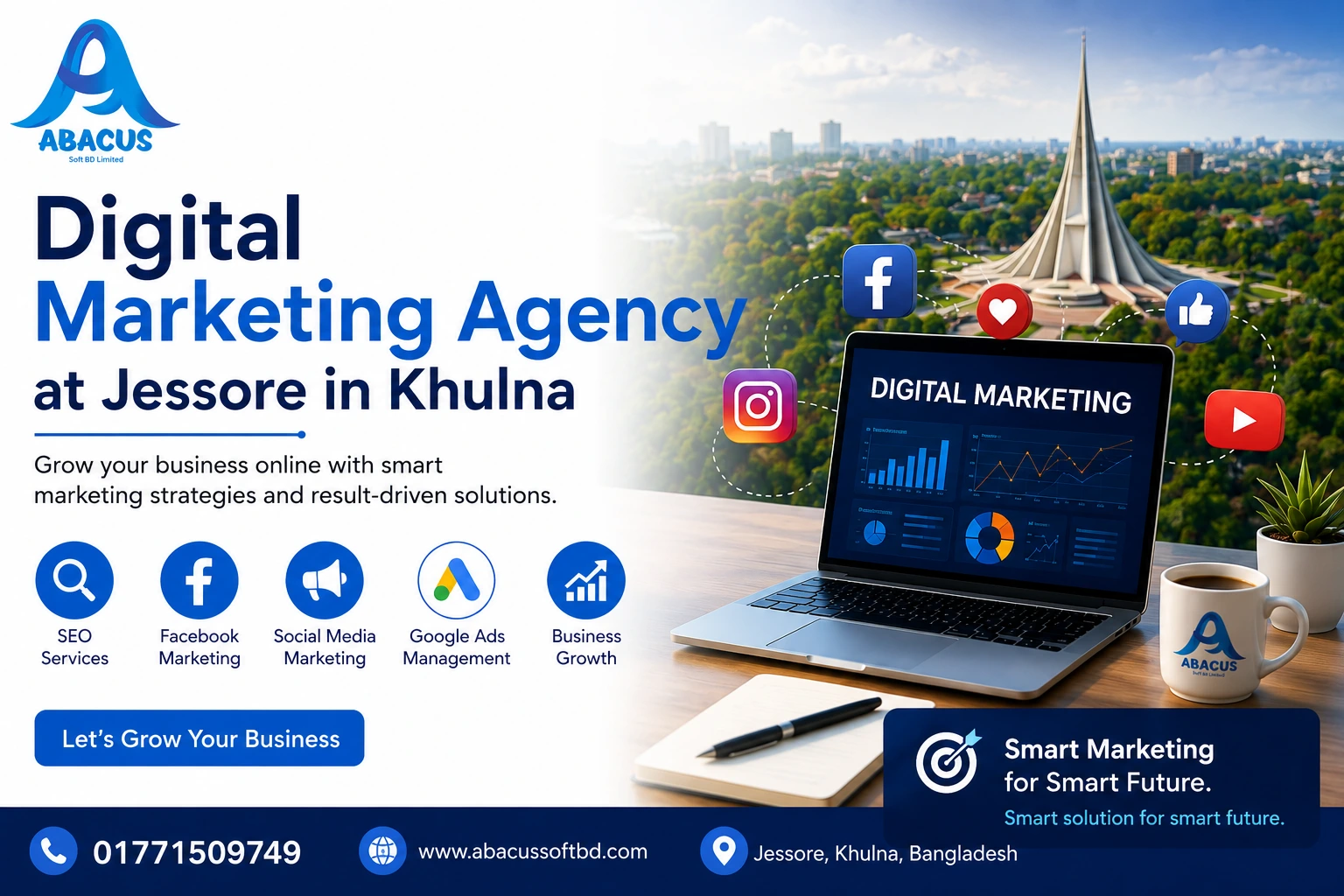 Best digital marketing agency at Jessore in Khulna