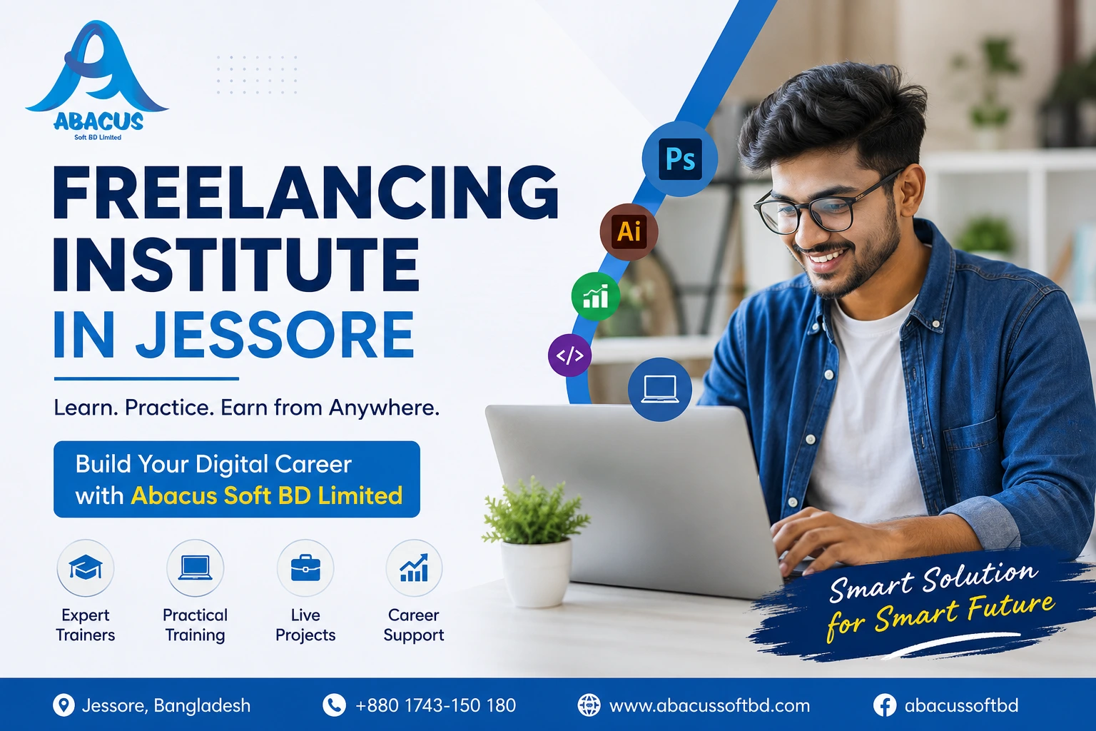 Best Freelancing Institute in Jessore - Abacus Soft BD